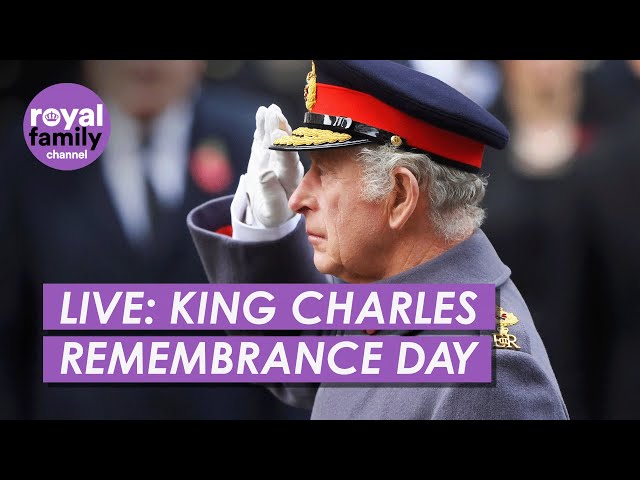 LIVE EVENT: King Charles Leads Remembrance Day Service at The Cenotaph