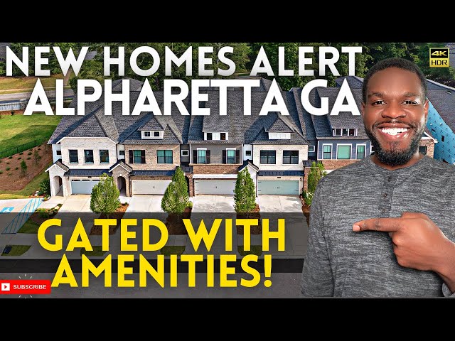 New Homes Alert - Townhomes for Sale in Alpharetta GA - Alpharetta  Homes for Sale - Atlanta Suburbs