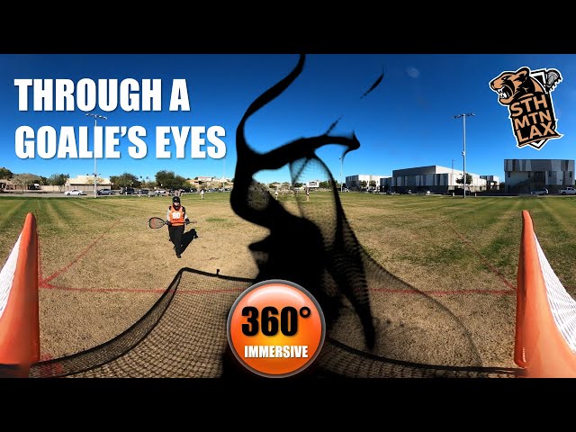 360 VR - Through a Goalie's Eyes | An Immersive Girls Lacrosse Experience