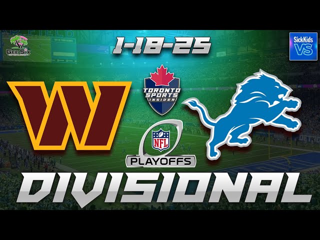 Washington Commanders vs Detroit Lions LIVE Stream Game Audio | NFL LIVE Gamecast & Chat