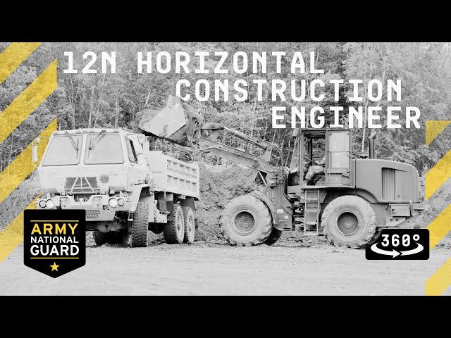 Army National Guard 12N Horizontal Construction Engineer 360 - SRSC