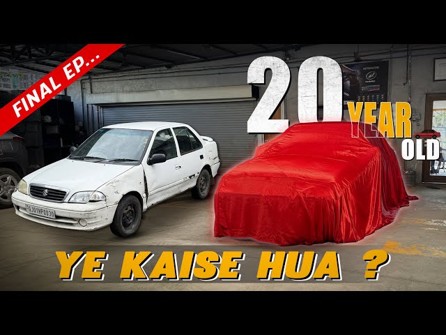 Epic Makeover || Restoring 20 Years old Maruti Suzuki ESTEEM ||  Filmshoppee