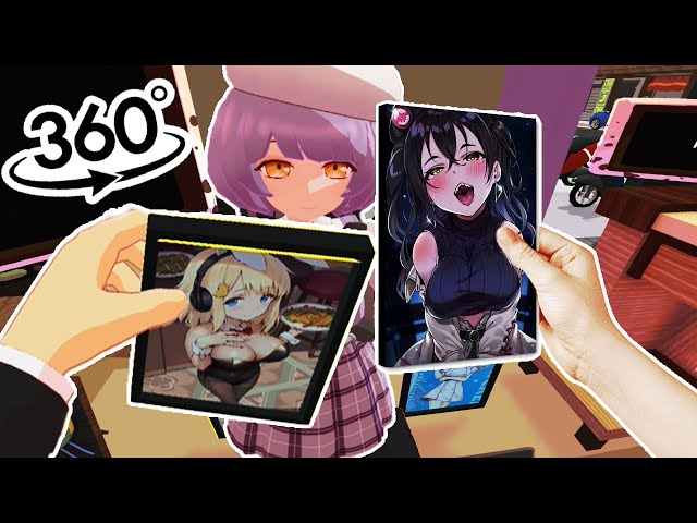 💖🌸 I BOUGHT a STRANGE GIRL the SEXIEST WAIFU PAINTING EVER! 😍💵✨ VR 360 Experience