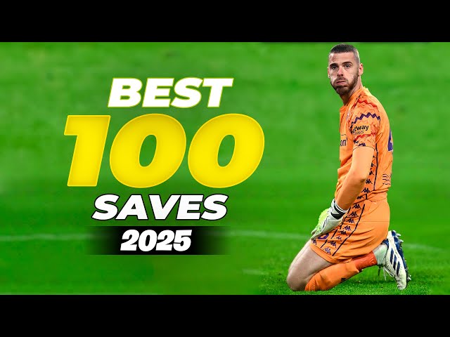 2025's Best 100 Goalkeeper Saves HD