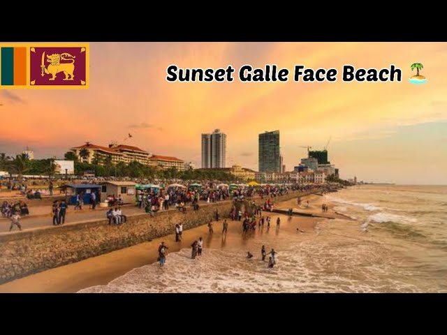 Galle Face Green Beach 🏖️| Colombo | Sri Lanka 🇱🇰 Episode:- 13 | 4K/HDR