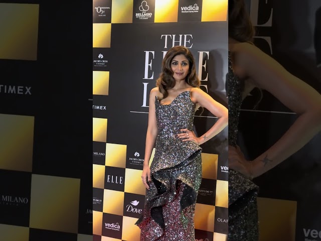 ✨ Shilpa Shetty Stuns at Elle List India 2024 Red Carpet! 🔥💃