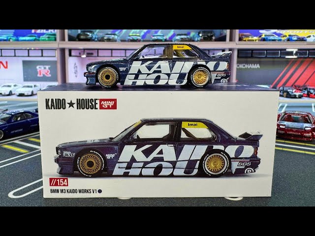 Unboxing MiniGT x Kaido House E30 M3 * NEW CASTING *