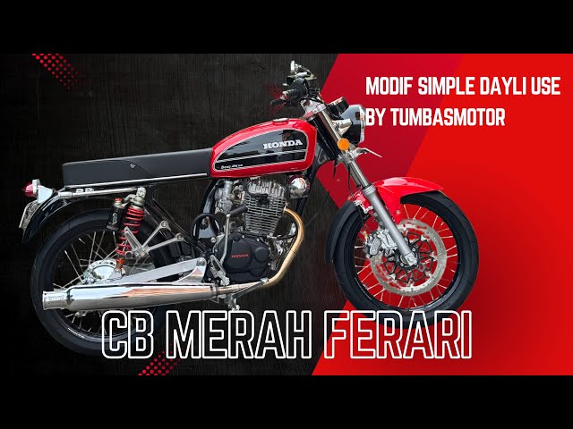 Modif CB Simple Dayli Use | tumbasmotor |