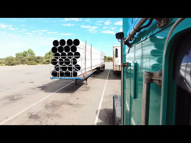 Second trip from Perth to degrusa #roadtrain #australia #tamil #trailer