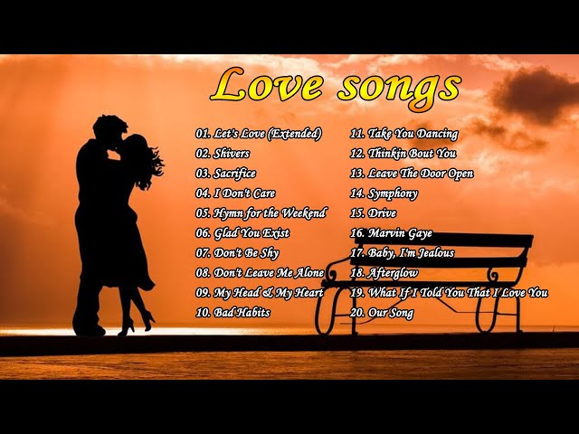 Best Love Songs 2022 Playlist 💕 Greatest Romantic Love Songs 2022 💕 Ed Sheeran,Pink Sweat$,Coldplay