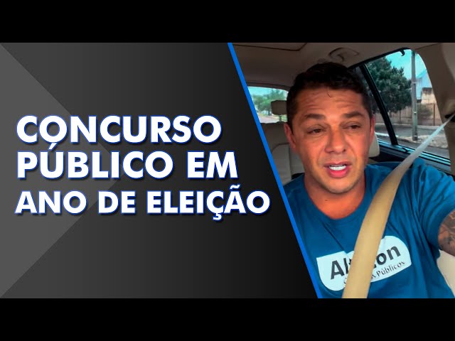 CONCURSO PÚBLICO E ANO DE ELEIÇÃO! O que fazer? Evandro Guedes