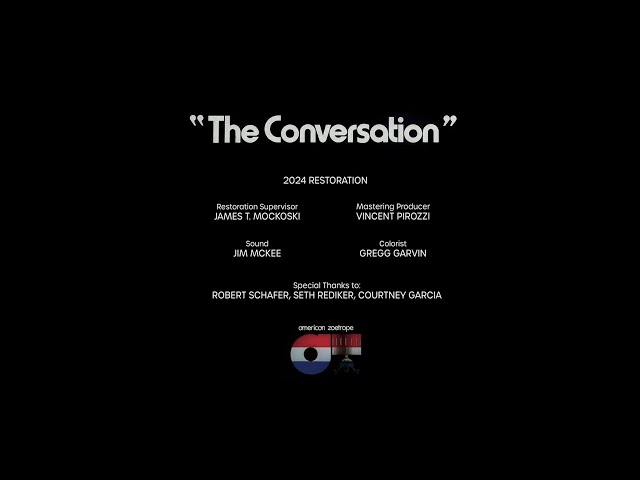 The Coppola Company/restoration credits (1974/2024)