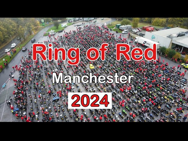 Remembrance Day. Ride of Respect . Ring of Red Manchester 2024