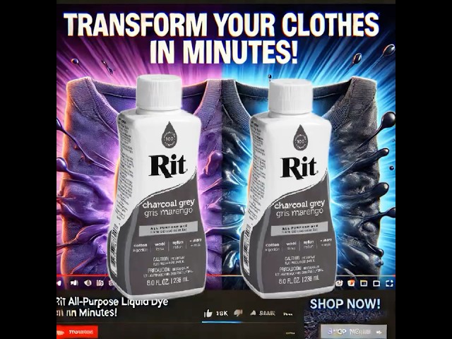 Transform Your Clothes & Home with Rit All-Purpose Liquid Dye – Easy DIY Fabric Dyeing!