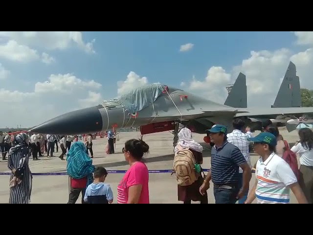 SU-30MKI Aircraft | Air Show 2022 #aircraft #airshow #airforce #aviationlovers #pilot #planespotting