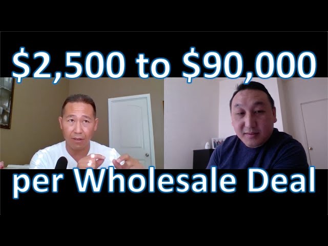 $2,500 to $90,000 per Wholesale Deal | Fang Real Estate Show E01