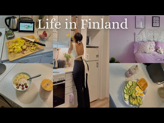 Days in my life in Finland | Living alone diaries | Grocery shopping, Cooking | Life of an introvert