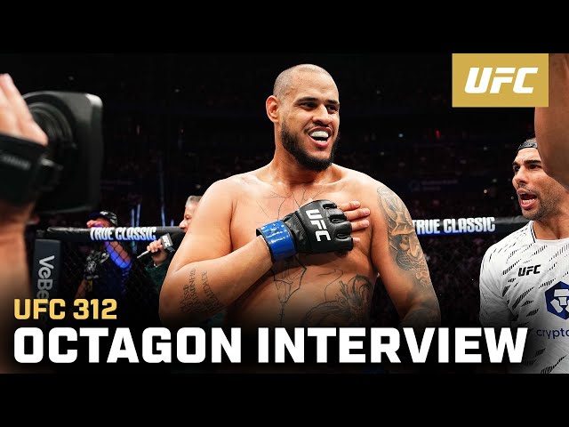 Tallison Teixeira Octagon Interview | UFC 312