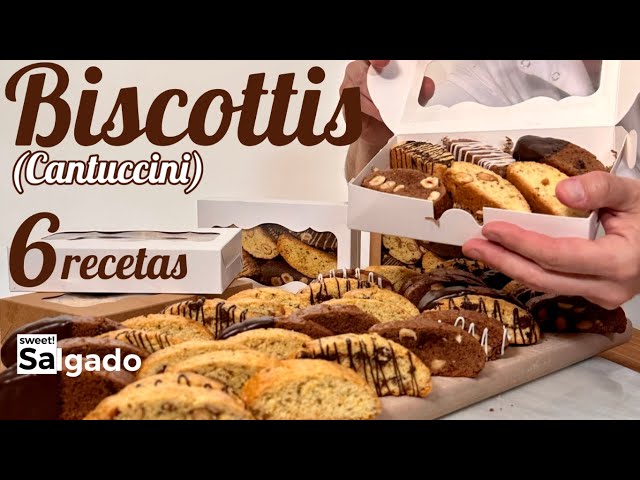 EL MÁS COMPLETO TUTORIAL DE BISCOTTI - CON 6 FÁCILES COMBINACIONES LLENAS DE AROMA Y SABOR.