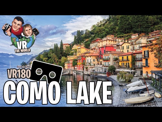 VR at Como Lake | VR180 3D vlog