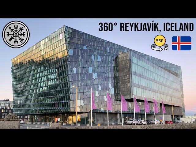 A 360° Walk Through and Around Reykjavík, Iceland 🇮🇸