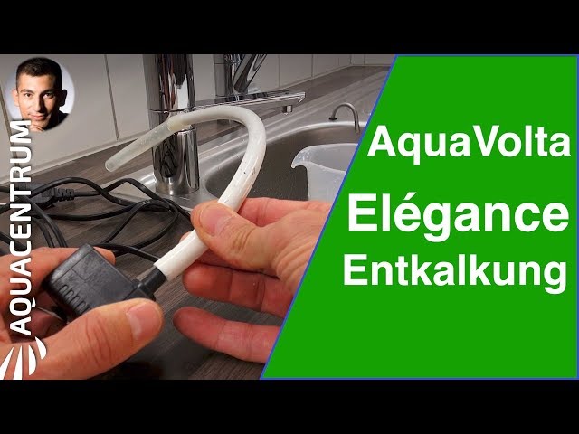 AquaVolta® Elégance | Descaling an undersink ionizer and limescale protection