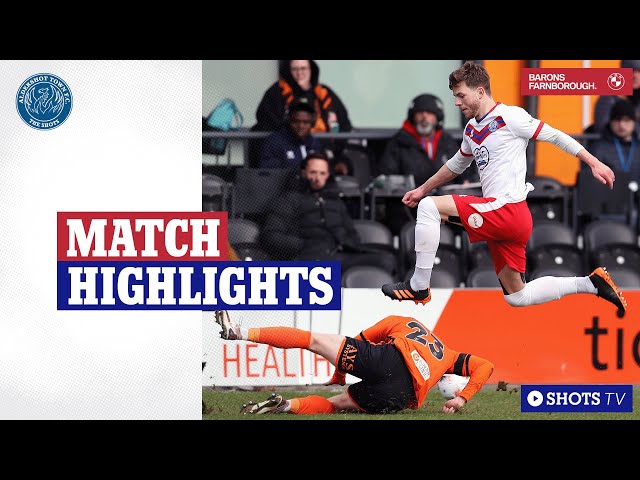 MATCH HIGHLIGHTS: Barnet vs Shots