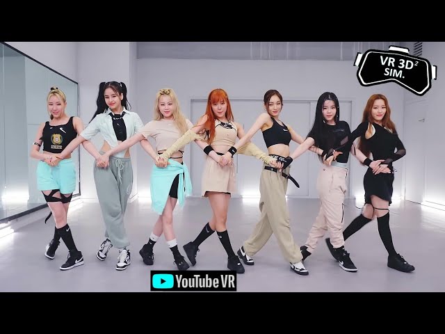 XG - MASCARA (Dance Practice Moving ) 48fps (VR130 3D SIM)