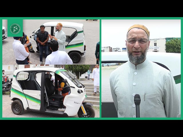 ETO Motors will be providing 100 electric autos for free, implementation will be assisted by AIMIM