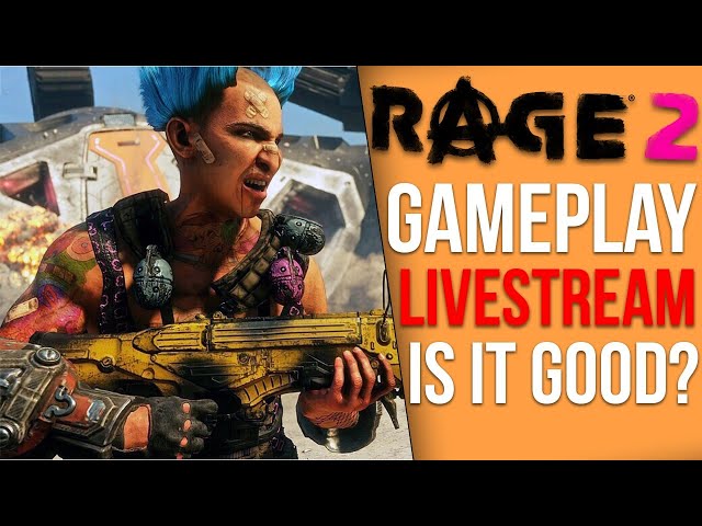 Is Rage 2 any good? (First Impressions Live)