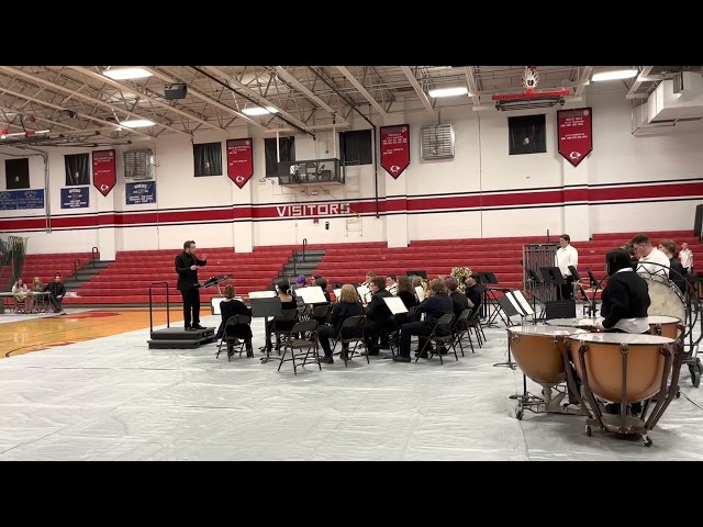 North Marion High School performs for Region 10 Band Festival