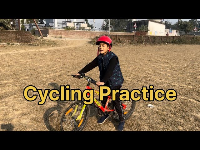 Cycling practice 🚴 #cycling #cycle #holidayseason #youtuber #kidvlogger @swapn_the_dreamboy