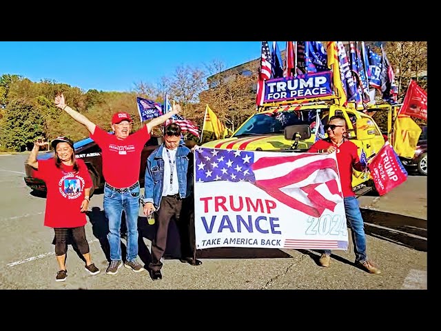 TRUMP MAGA RALLY 2024 (1) 😎🇺🇸🤩🇺🇸 EDEN CENTER, VA USA 🇺🇸AMERICA♥️