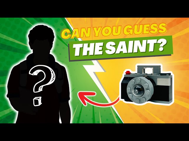 Guess the Saint! Matching game for KIDS!