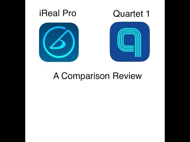 iReal Pro and Quartet1 A Comparison Review Of Two Great Jazz Backing Track Apps