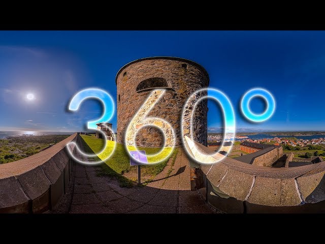 360°: Carlstens Fästning | Marstrand | 1. Höga Redutten | Syd