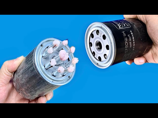 Great Ideas With Old Oil Filters! You Will Be Surprised By This Perfection