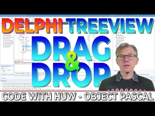 Delphi TreeView Programming: Mouse Drag and Drop