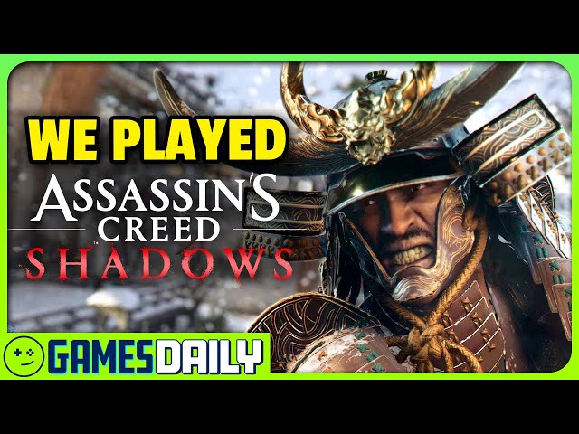 We Played Assassin's Creed Shadows - Kinda Funny Games Daily 01.23.25