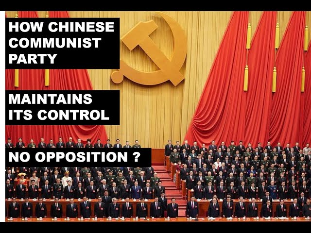 How the Communist Party of China Maintain its Control