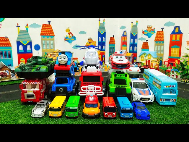 Kereta Api, Bus Tayo, Tank Baja, Thomas And Friends, Mobil Balap, Robocar Poli