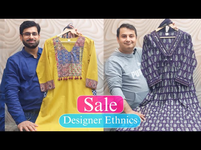 Shop Premium Kurtis, Cotton Suits, Muslin & Chinnon Suits | Designer kurta set