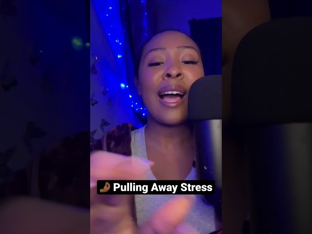 🤌🏾 Pulling Away Stress 😮‍💨 #asmrforsleep #healing #reikisession #sleep #healingvibes