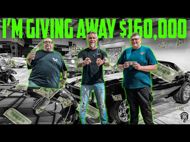 Giving Away TWO Cars + $30k! - Gas Monkey Giveaway #2 Winner