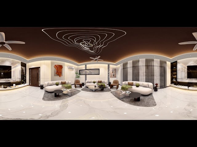 360 degree video | 360° virtual reality video | 360° Panorama | Lounge Interior design | Lumion 360