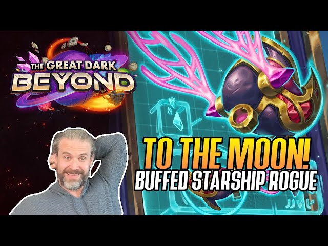 (Hearthstone) To The Moon! Buffed Starship Rogue!