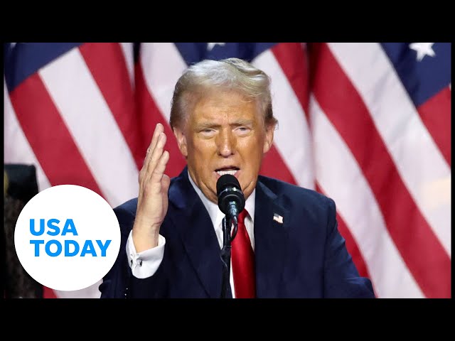 Donald Trump's full 2024 presidential election victory speech | USA TODAY