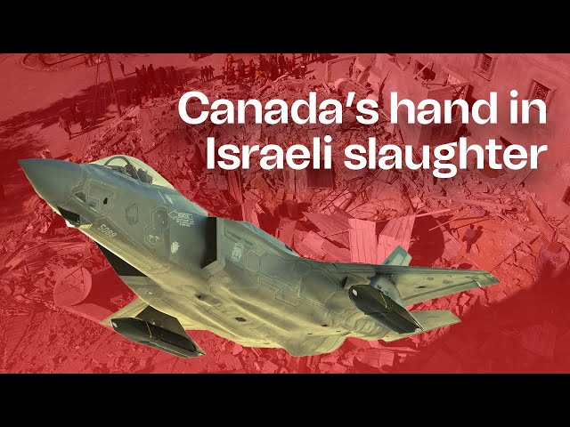 How Canada helps build Israel’s fighter jets