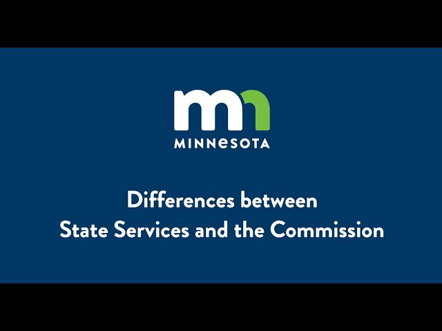 Differences between State Services and the Commission