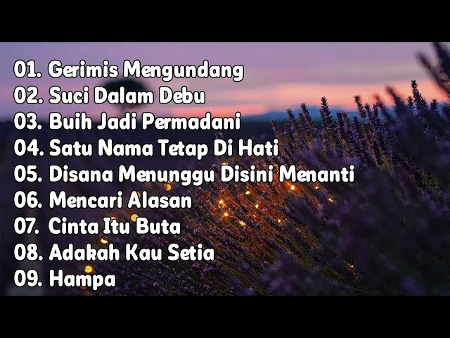 Lagu Malaysia Pengantar Tidur || Gerimis Mengundang || Cover Lagu || Akustik full album